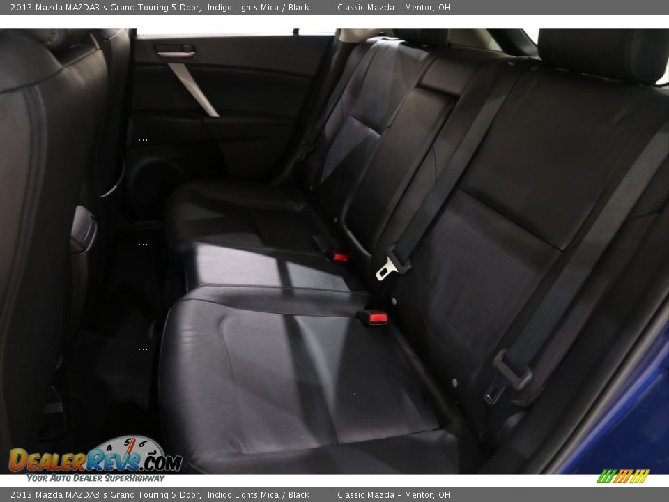 2013 Mazda MAZDA3 s Grand Touring 5 Door Indigo Lights Mica / Black Photo #18