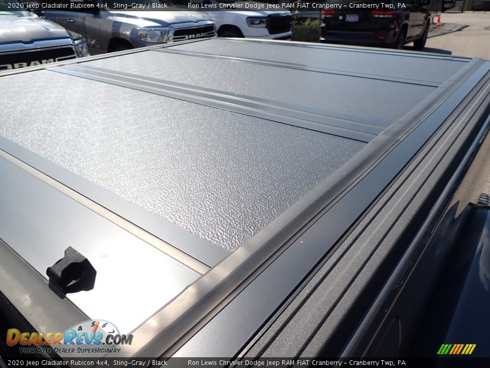 2020 Jeep Gladiator Rubicon 4x4 Sting-Gray / Black Photo #14