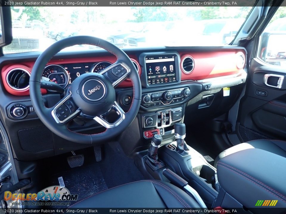 2020 Jeep Gladiator Rubicon 4x4 Sting-Gray / Black Photo #15