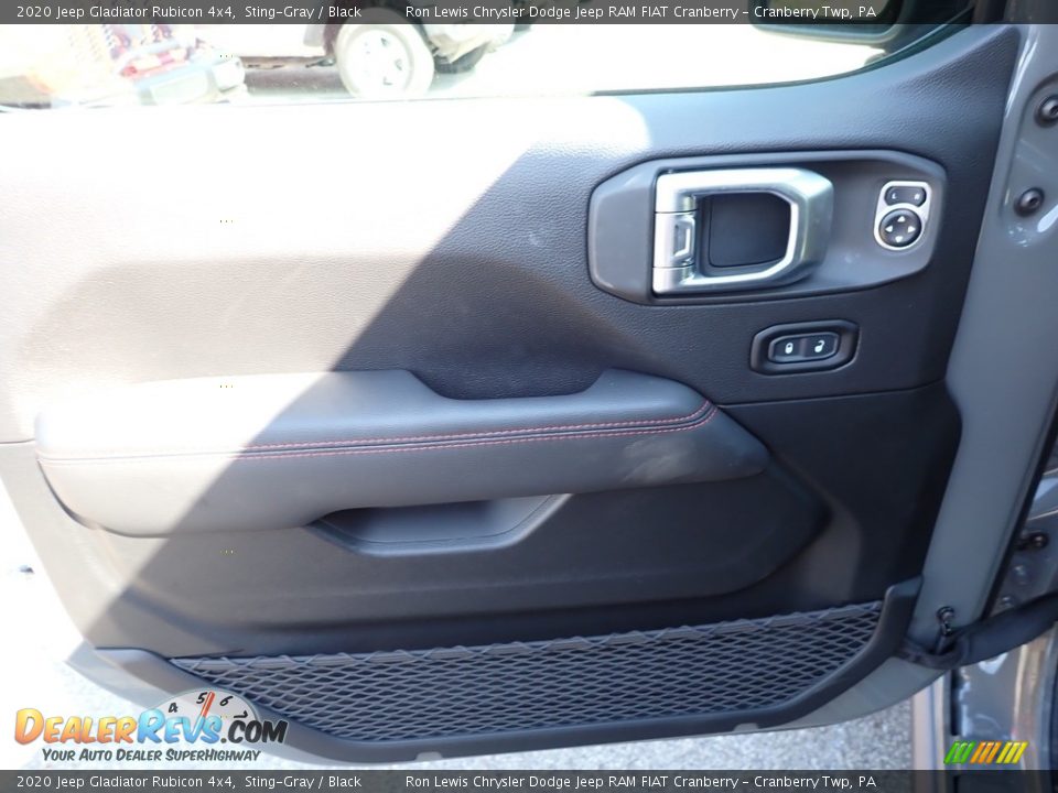 2020 Jeep Gladiator Rubicon 4x4 Sting-Gray / Black Photo #16