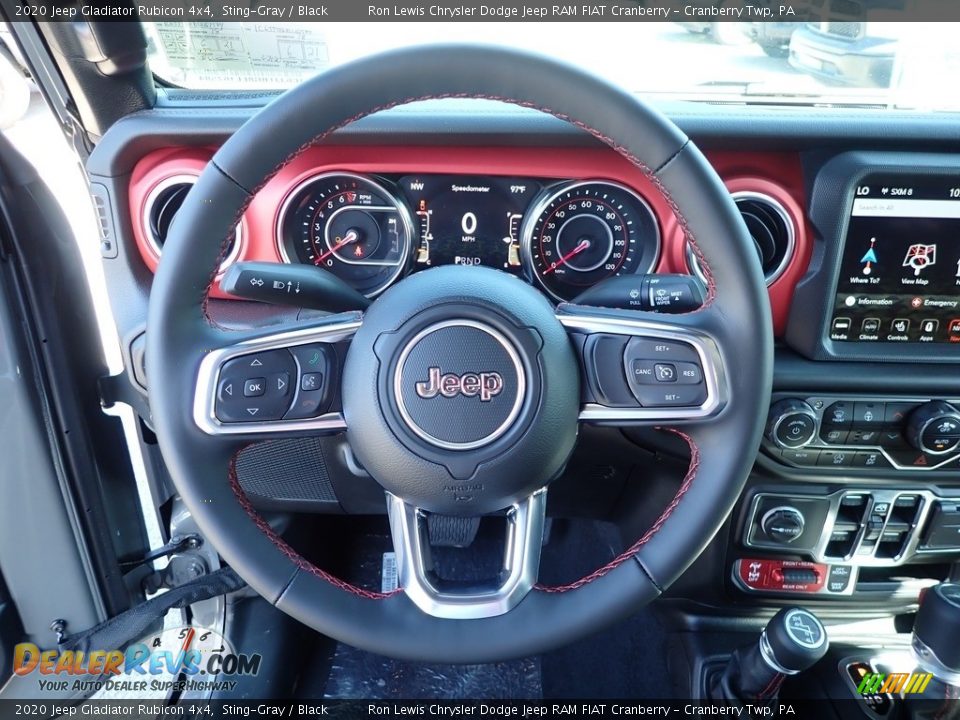 2020 Jeep Gladiator Rubicon 4x4 Steering Wheel Photo #17