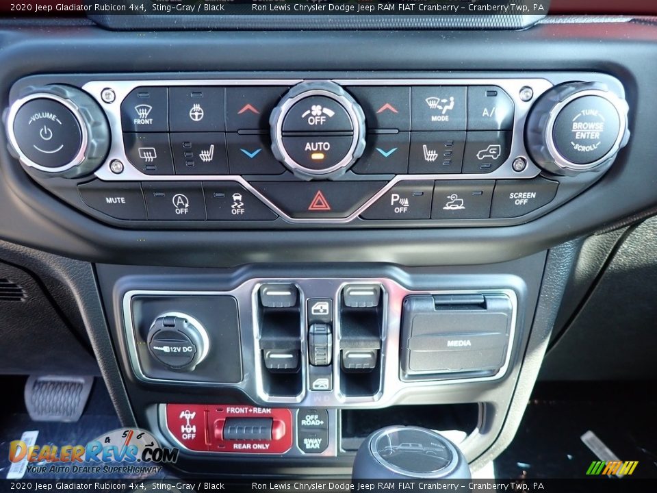 2020 Jeep Gladiator Rubicon 4x4 Sting-Gray / Black Photo #19