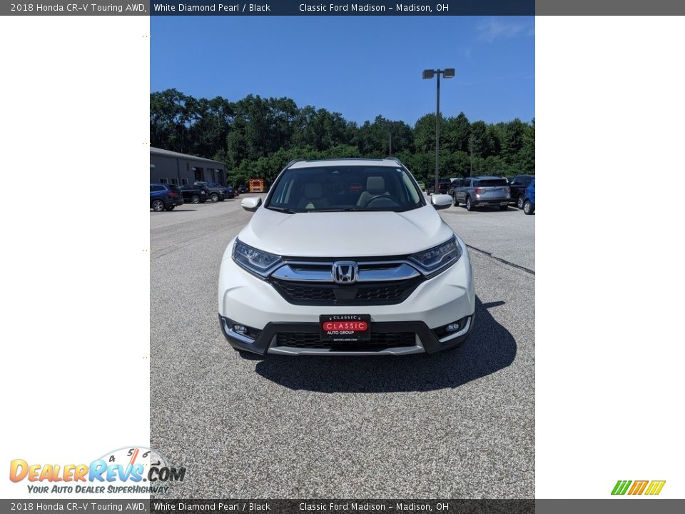 2018 Honda CR-V Touring AWD White Diamond Pearl / Black Photo #15