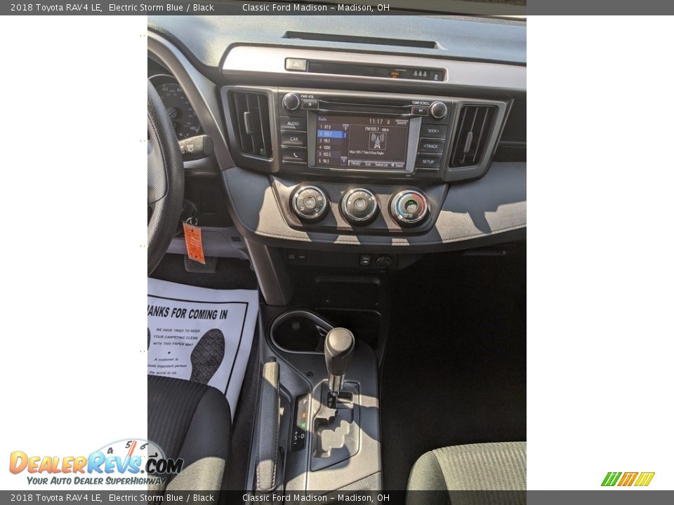 2018 Toyota RAV4 LE Electric Storm Blue / Black Photo #8