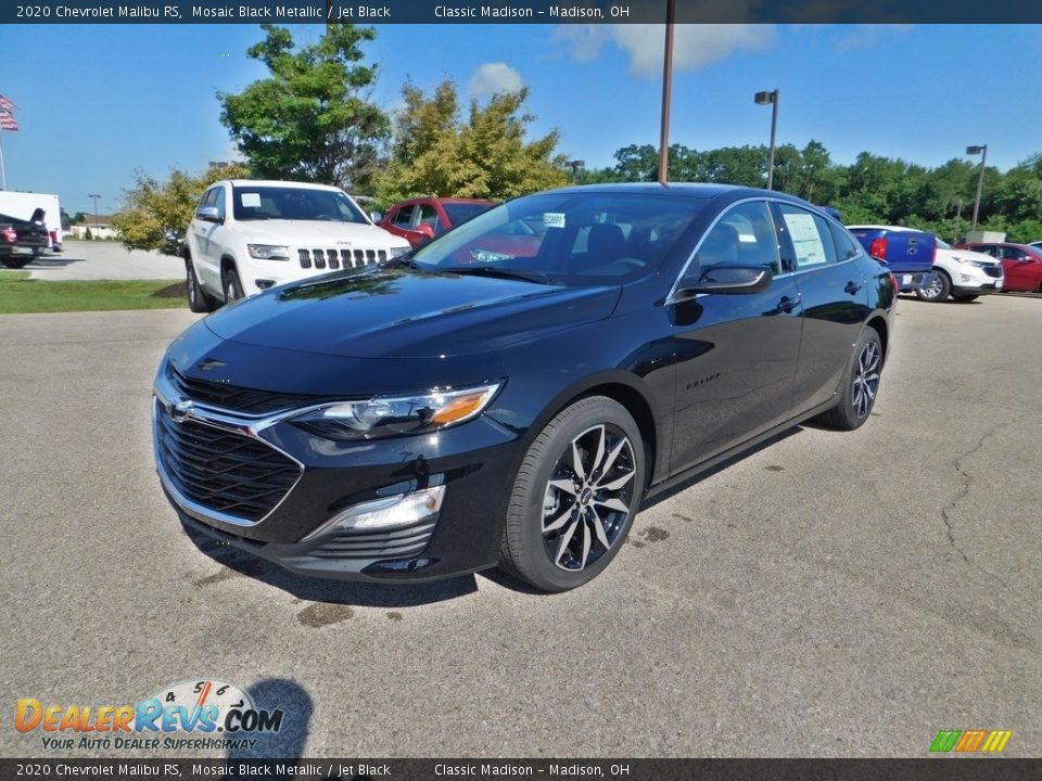 2020 Chevrolet Malibu RS Mosaic Black Metallic / Jet Black Photo #5