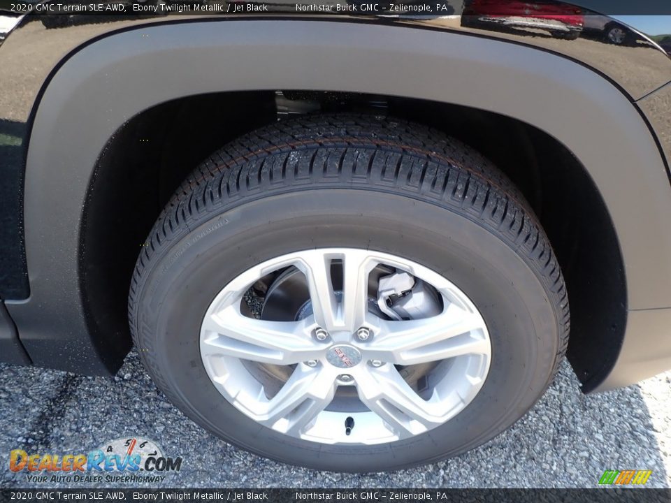 2020 GMC Terrain SLE AWD Ebony Twilight Metallic / Jet Black Photo #10