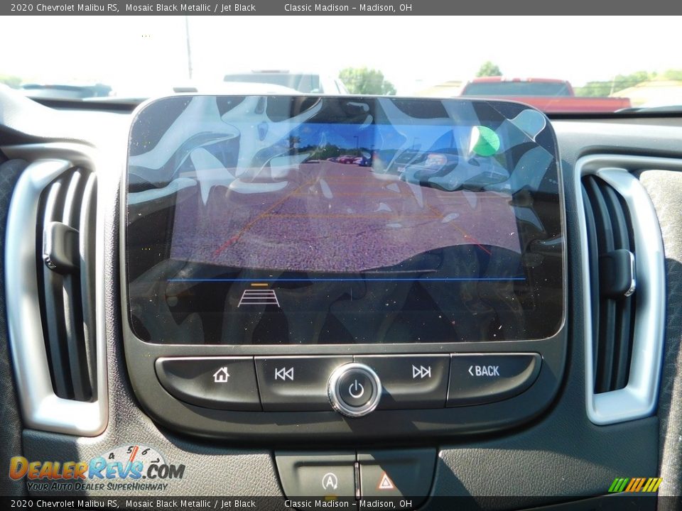 2020 Chevrolet Malibu RS Mosaic Black Metallic / Jet Black Photo #23
