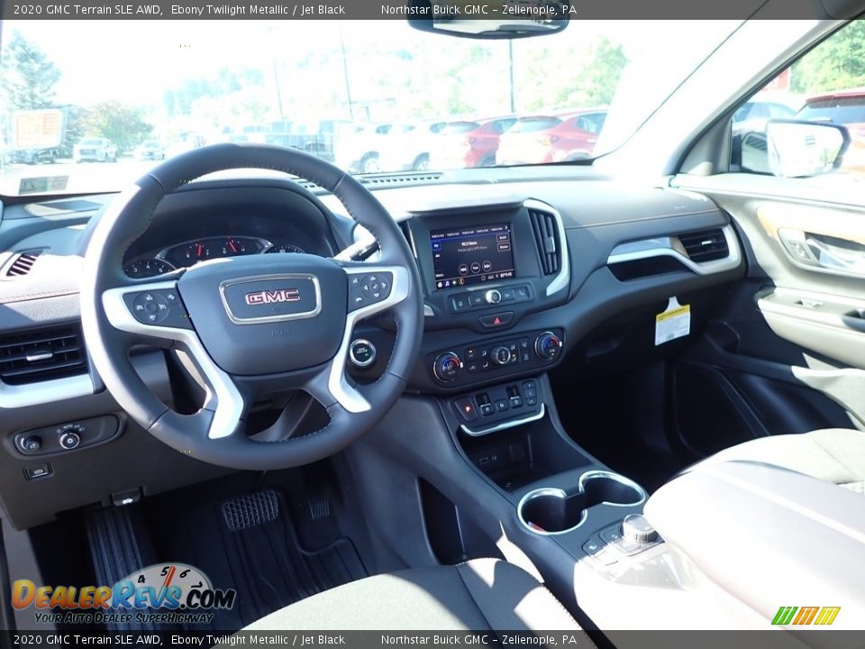 2020 GMC Terrain SLE AWD Ebony Twilight Metallic / Jet Black Photo #15