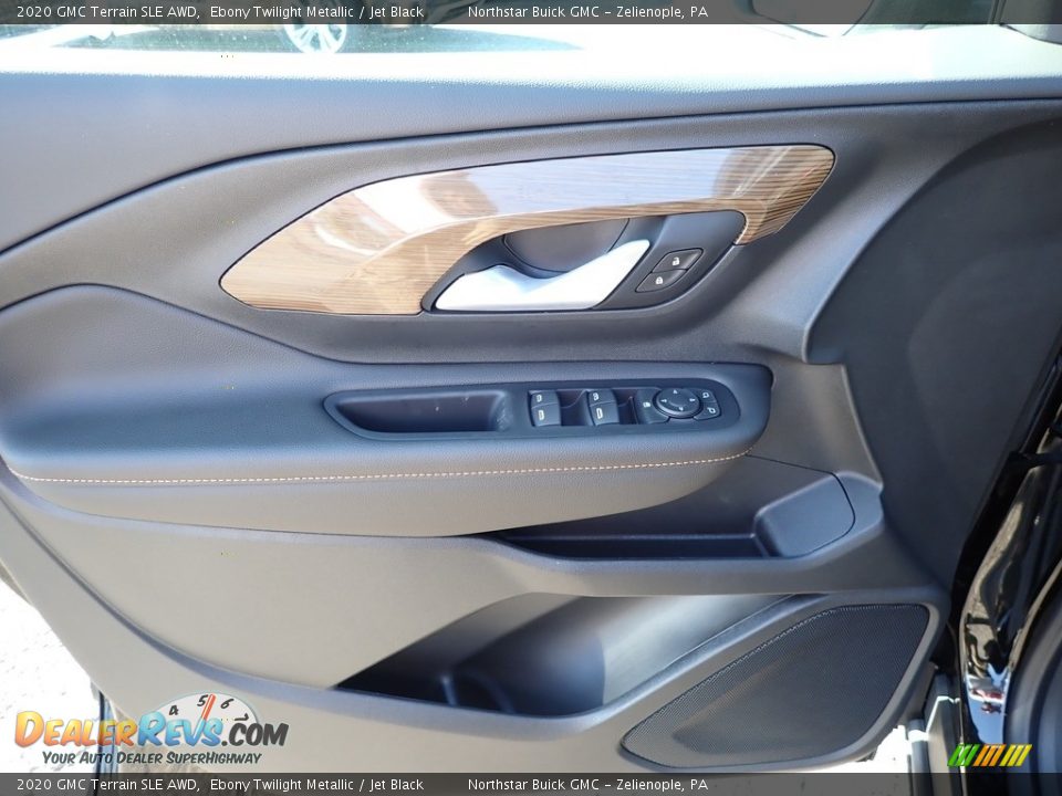 2020 GMC Terrain SLE AWD Ebony Twilight Metallic / Jet Black Photo #16