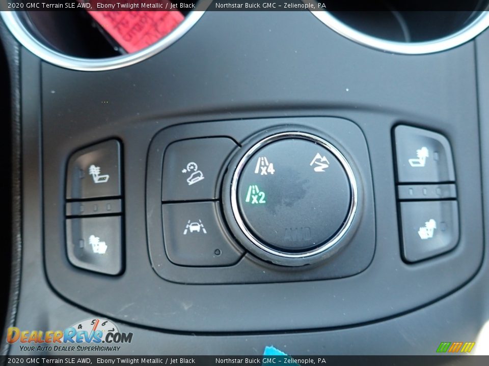 2020 GMC Terrain SLE AWD Ebony Twilight Metallic / Jet Black Photo #18