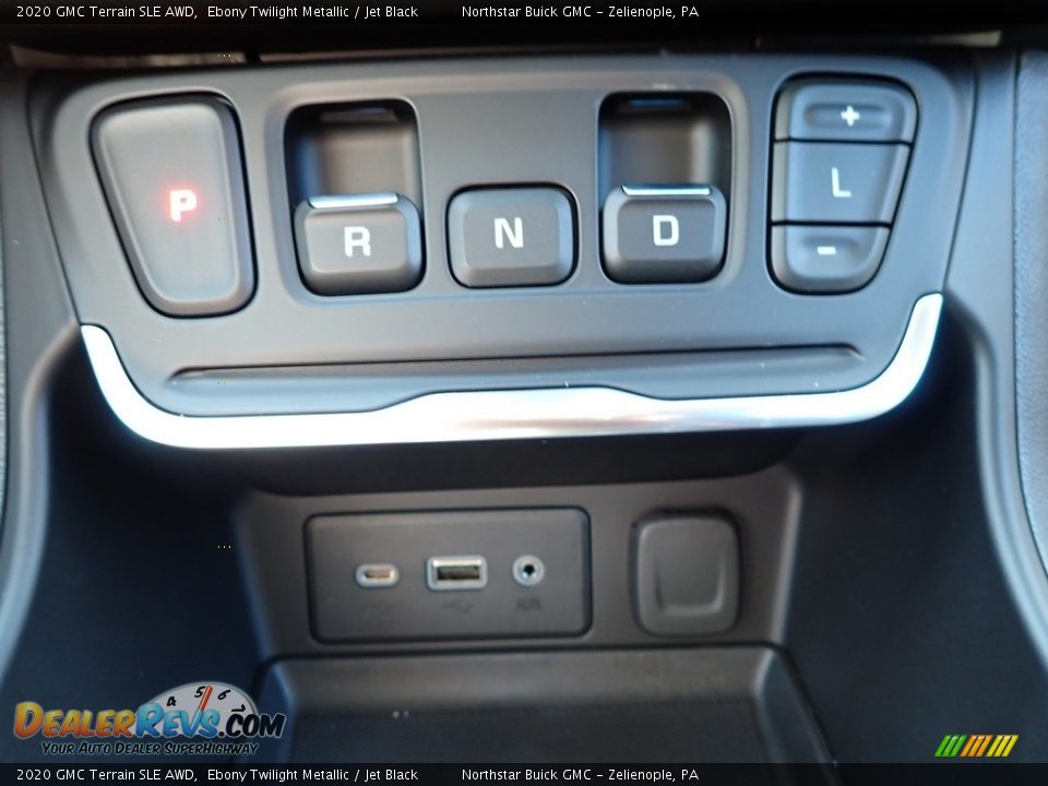 2020 GMC Terrain SLE AWD Ebony Twilight Metallic / Jet Black Photo #19