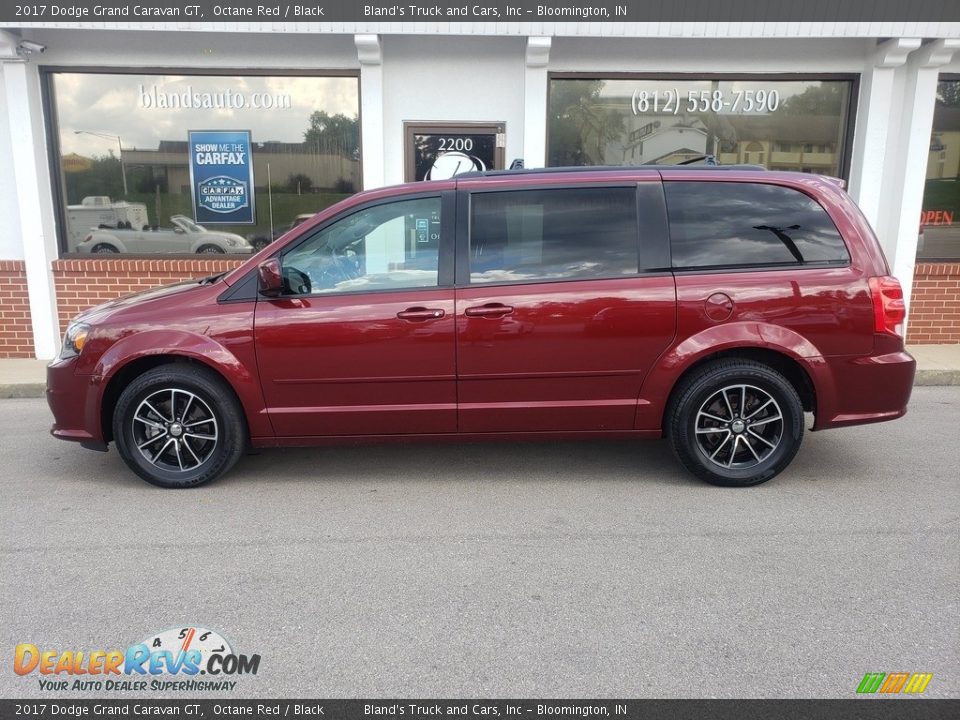 2017 Dodge Grand Caravan GT Octane Red / Black Photo #1