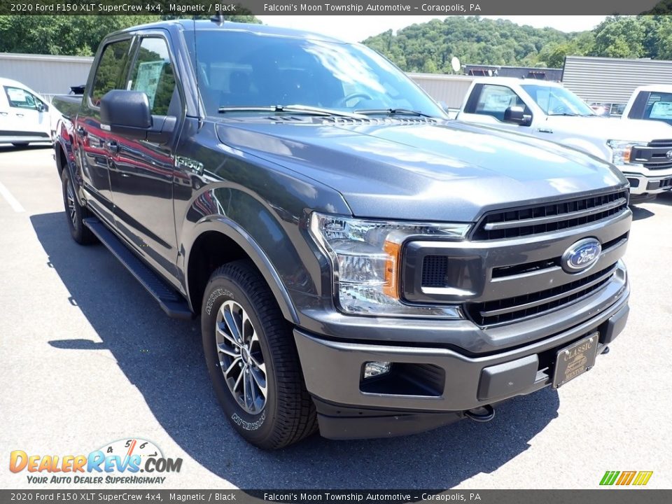 2020 Ford F150 XLT SuperCrew 4x4 Magnetic / Black Photo #3