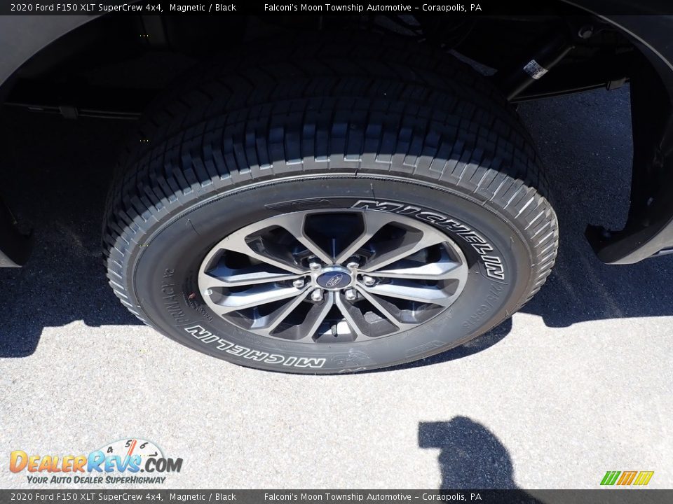 2020 Ford F150 XLT SuperCrew 4x4 Magnetic / Black Photo #7