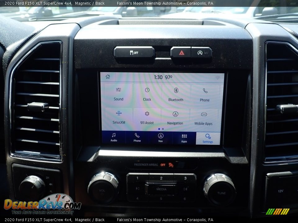 2020 Ford F150 XLT SuperCrew 4x4 Magnetic / Black Photo #13