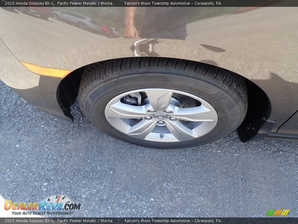 2020 Honda Odyssey EX-L Pacific Pewter Metallic / Mocha Photo #2