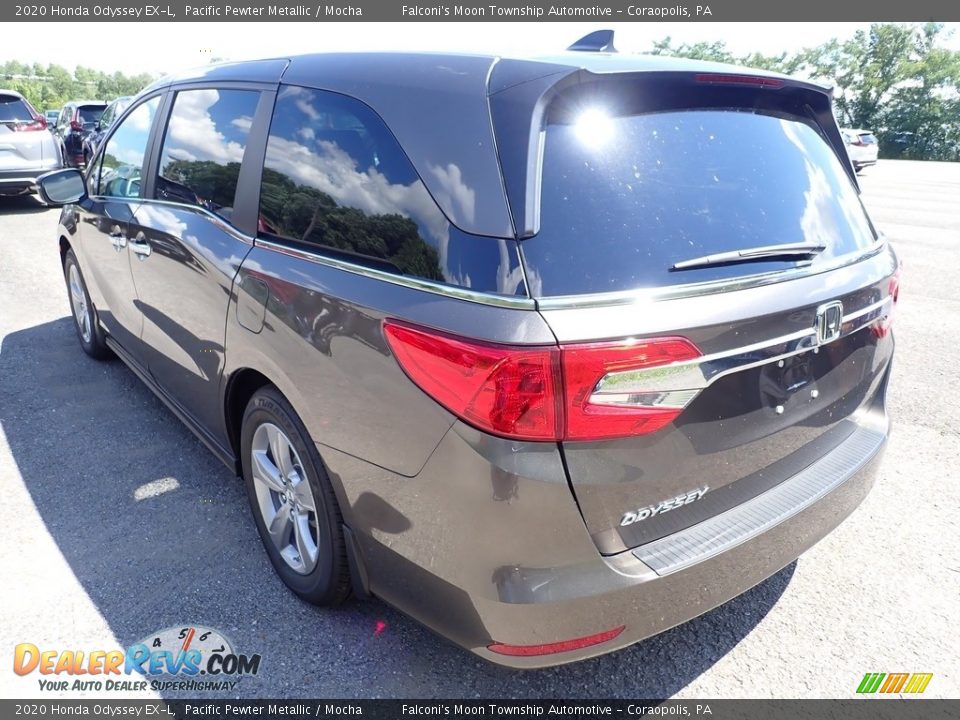 2020 Honda Odyssey EX-L Pacific Pewter Metallic / Mocha Photo #3