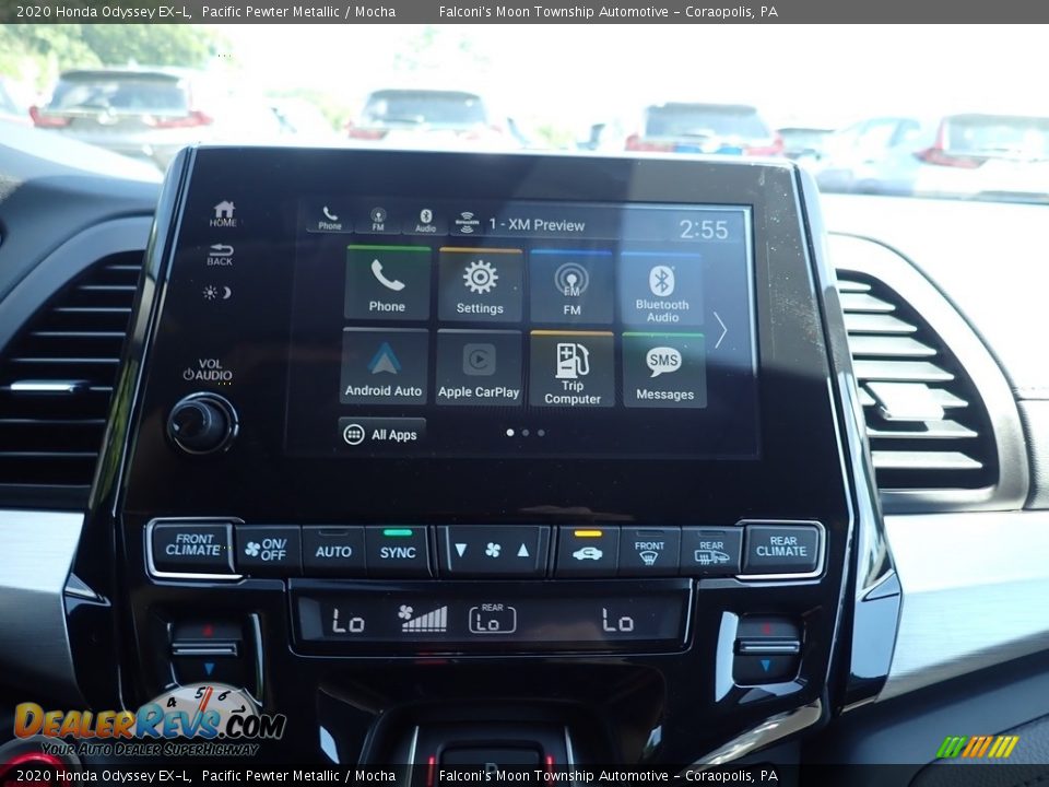 2020 Honda Odyssey EX-L Pacific Pewter Metallic / Mocha Photo #11