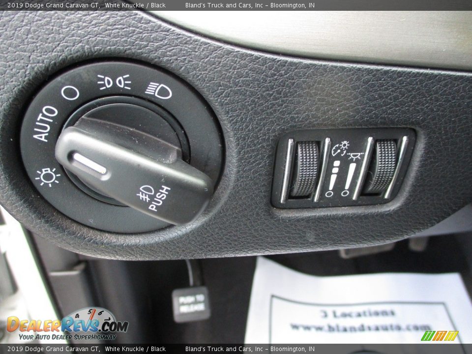 2019 Dodge Grand Caravan GT White Knuckle / Black Photo #13