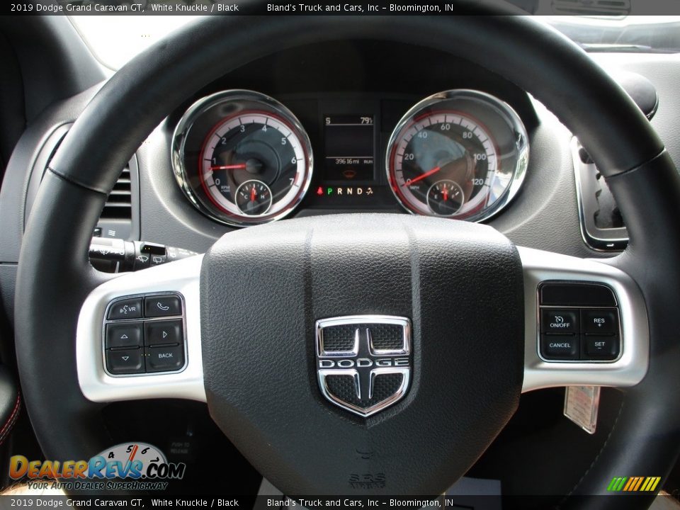2019 Dodge Grand Caravan GT White Knuckle / Black Photo #14