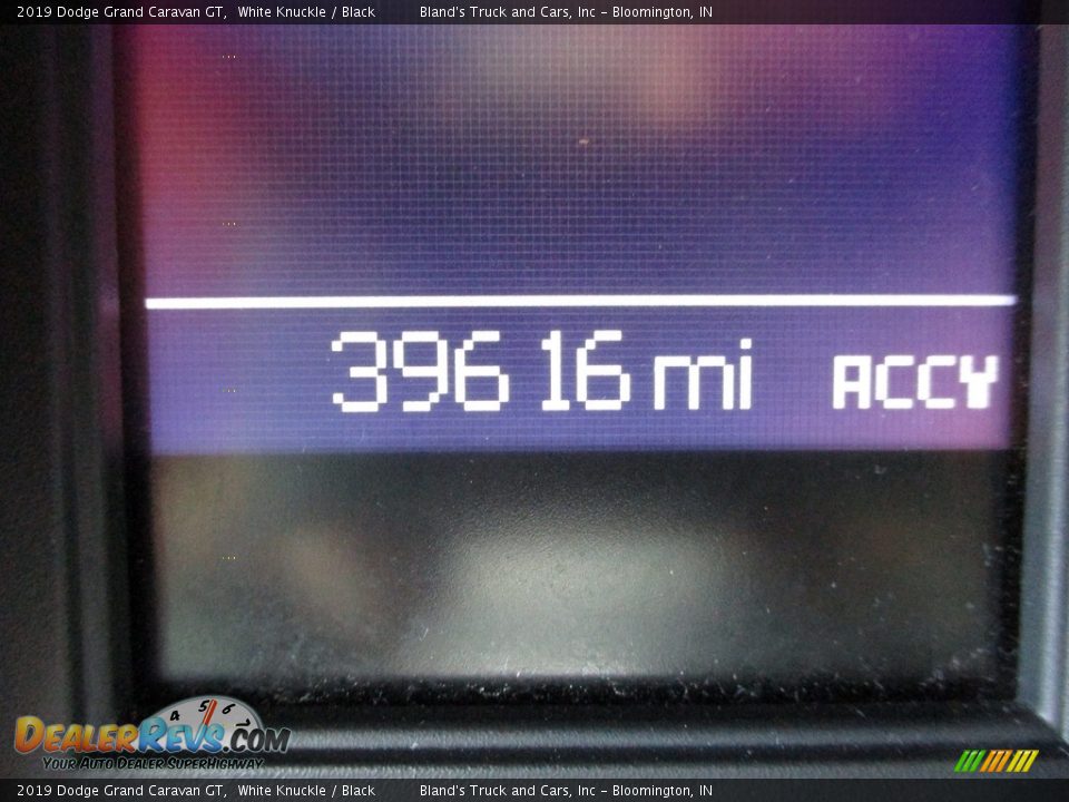 2019 Dodge Grand Caravan GT White Knuckle / Black Photo #16