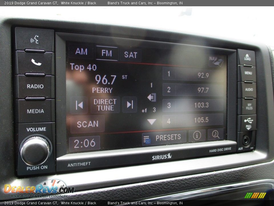 2019 Dodge Grand Caravan GT White Knuckle / Black Photo #20