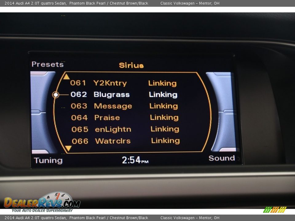 2014 Audi A4 2.0T quattro Sedan Phantom Black Pearl / Chestnut Brown/Black Photo #15