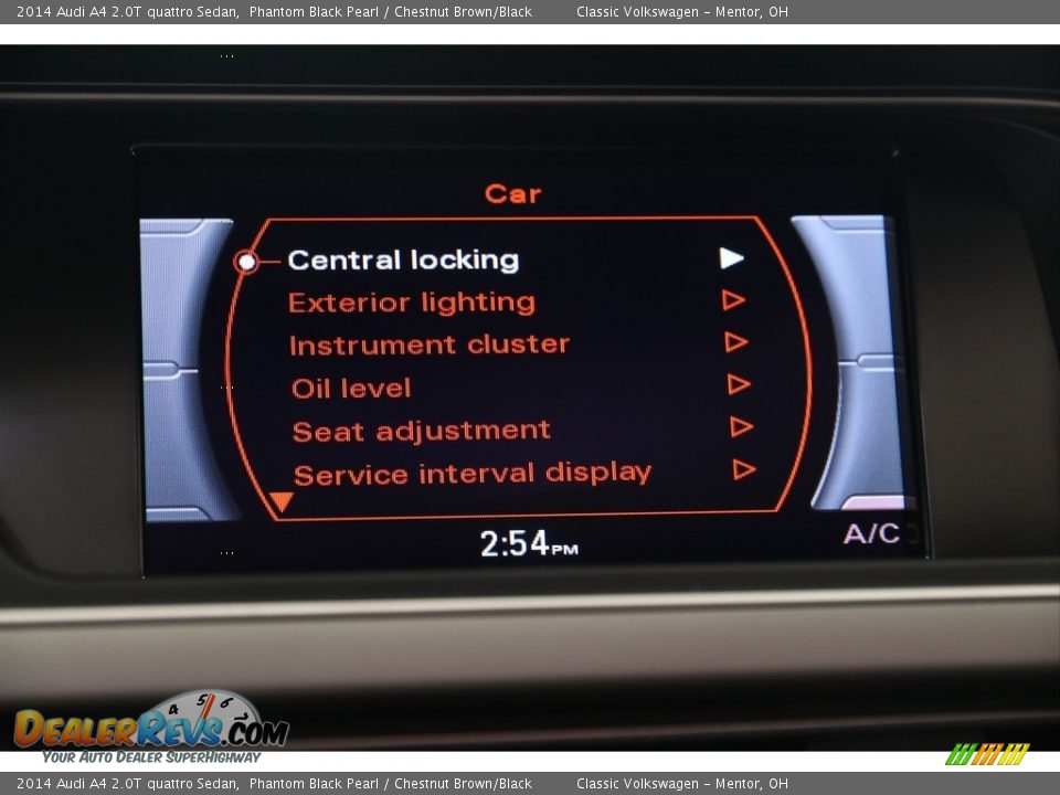 2014 Audi A4 2.0T quattro Sedan Phantom Black Pearl / Chestnut Brown/Black Photo #17