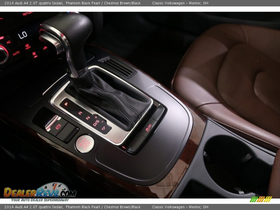 2014 Audi A4 2.0T quattro Sedan Phantom Black Pearl / Chestnut Brown/Black Photo #20