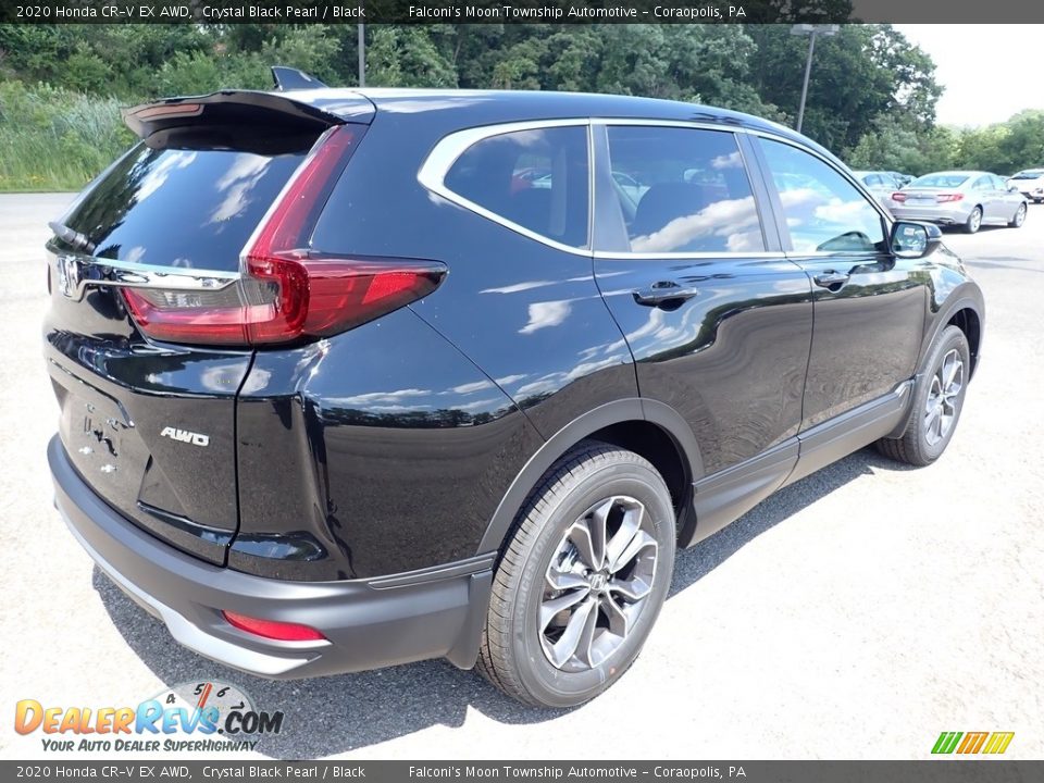 2020 Honda CR-V EX AWD Crystal Black Pearl / Black Photo #4