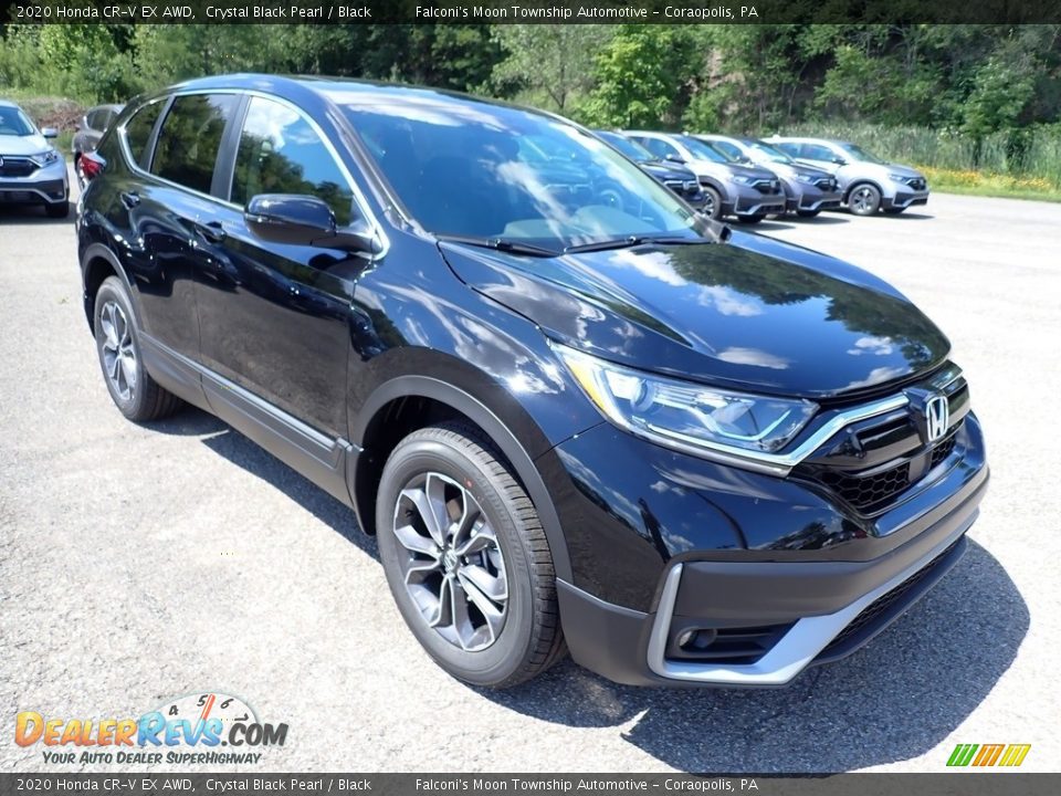 2020 Honda CR-V EX AWD Crystal Black Pearl / Black Photo #5