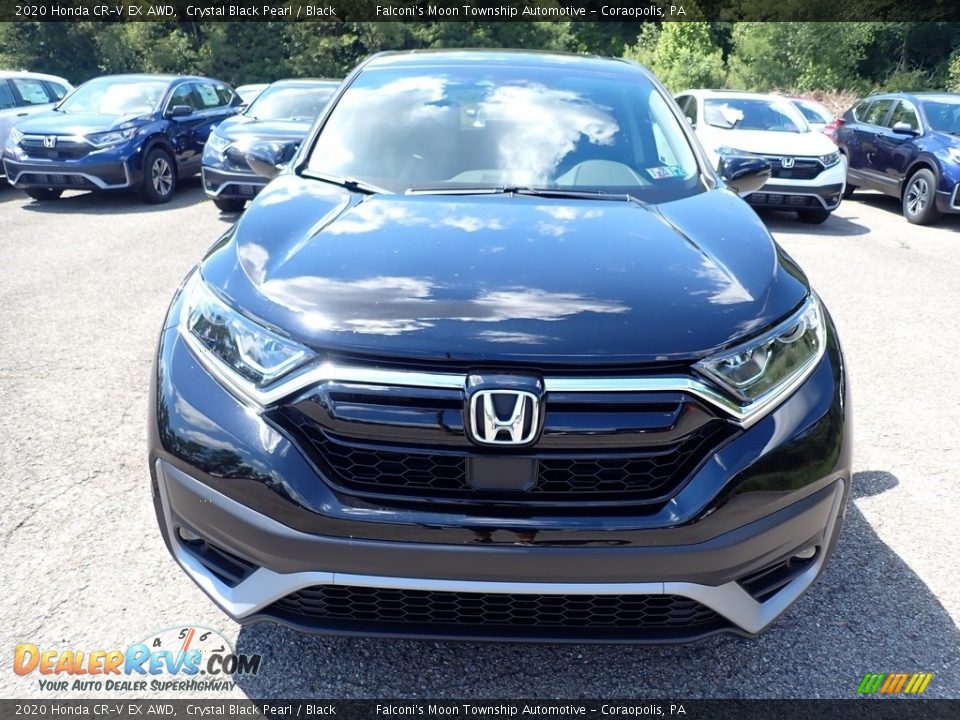 2020 Honda CR-V EX AWD Crystal Black Pearl / Black Photo #6
