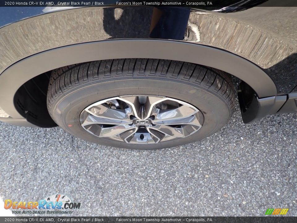 2020 Honda CR-V EX AWD Crystal Black Pearl / Black Photo #7