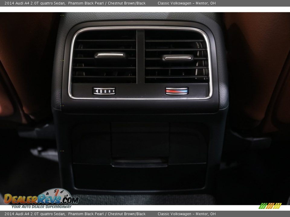 2014 Audi A4 2.0T quattro Sedan Phantom Black Pearl / Chestnut Brown/Black Photo #26