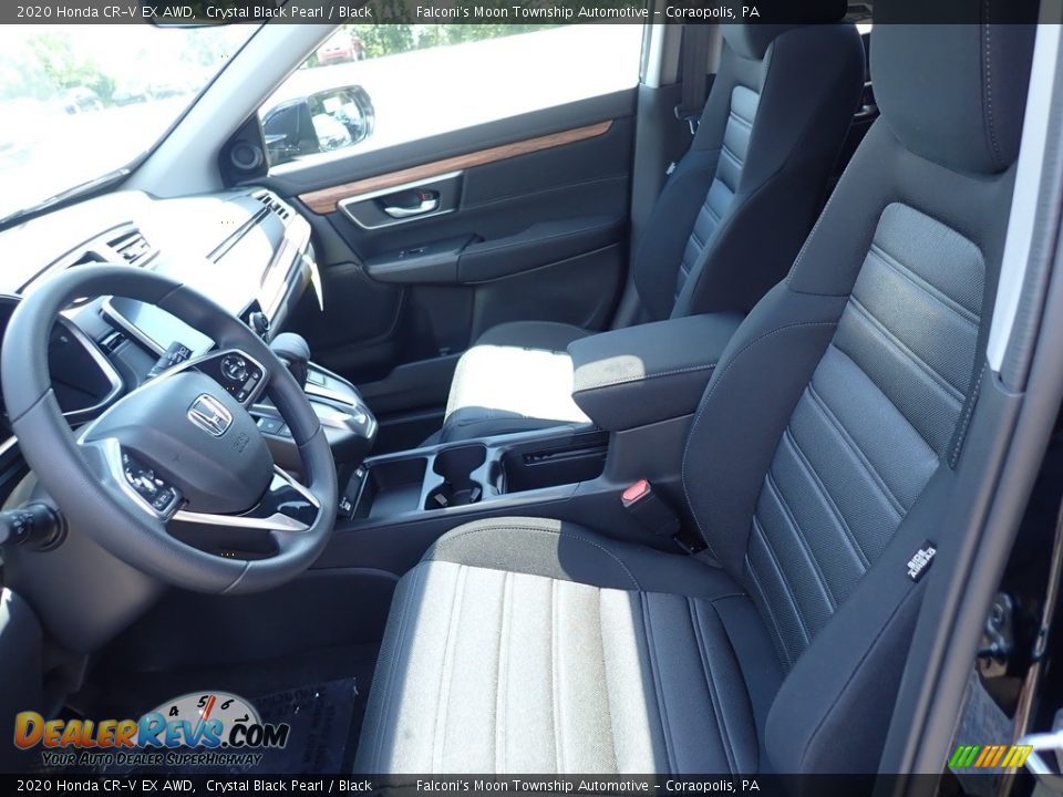 2020 Honda CR-V EX AWD Crystal Black Pearl / Black Photo #8