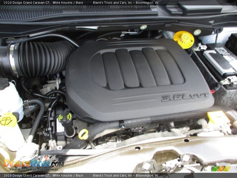 2019 Dodge Grand Caravan GT White Knuckle / Black Photo #32