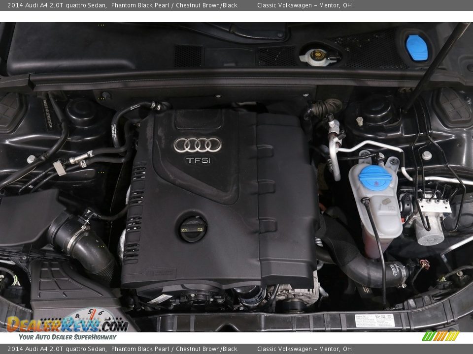 2014 Audi A4 2.0T quattro Sedan Phantom Black Pearl / Chestnut Brown/Black Photo #28