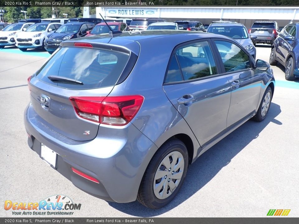 2020 Kia Rio S Phantom Gray / Black Photo #2