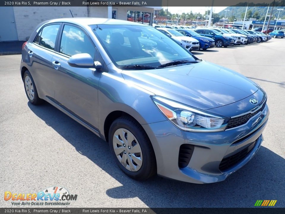 2020 Kia Rio S Phantom Gray / Black Photo #3