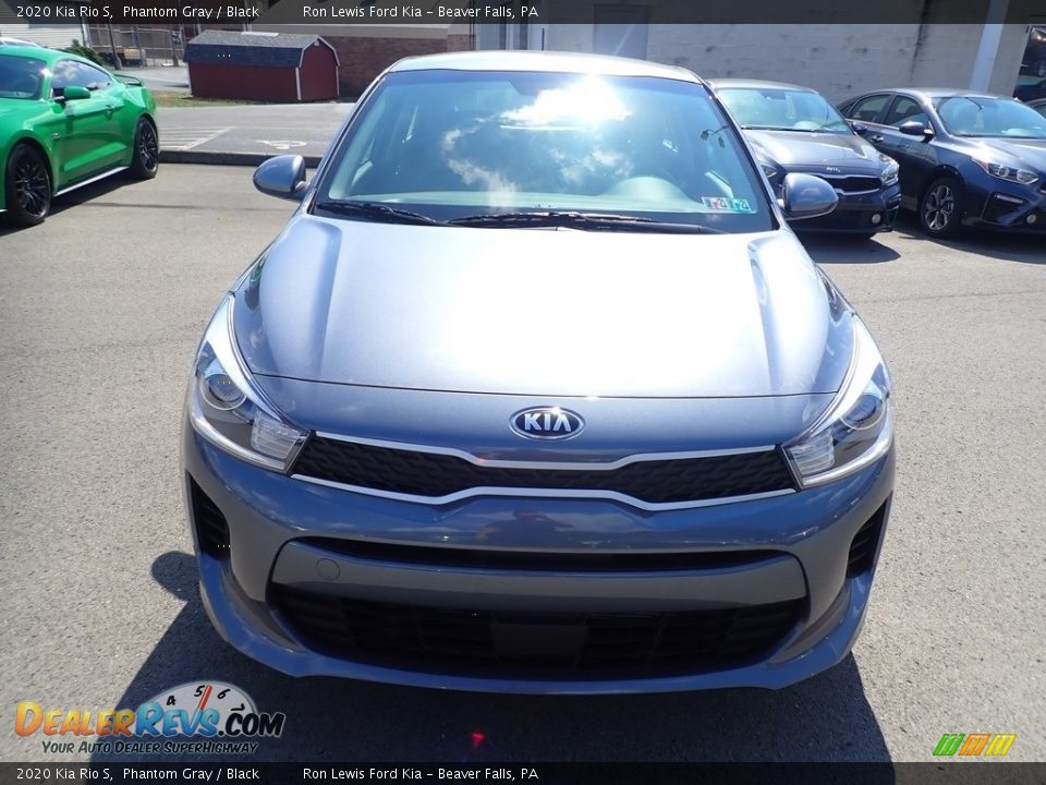 2020 Kia Rio S Phantom Gray / Black Photo #4