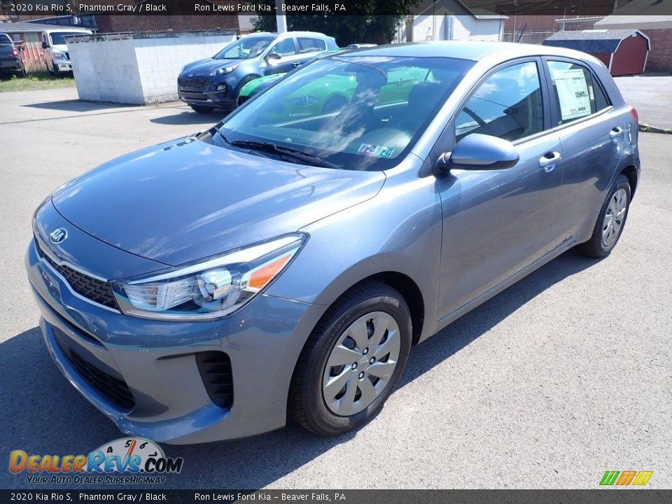 2020 Kia Rio S Phantom Gray / Black Photo #5