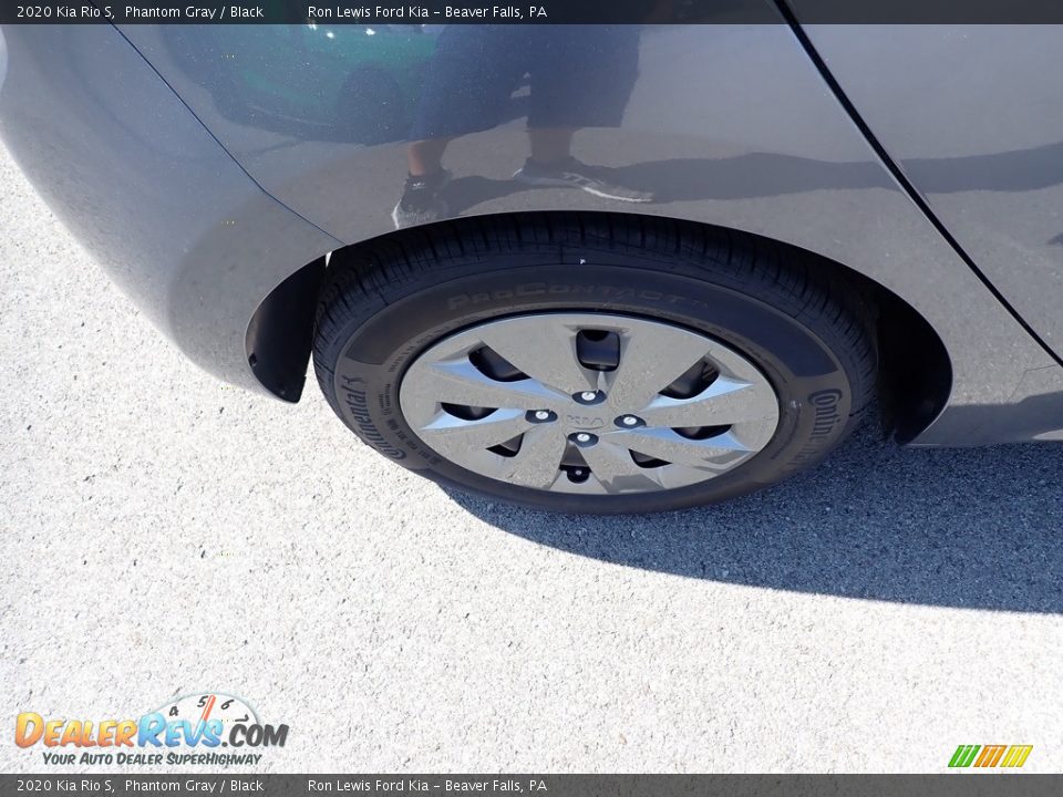 2020 Kia Rio S Phantom Gray / Black Photo #9