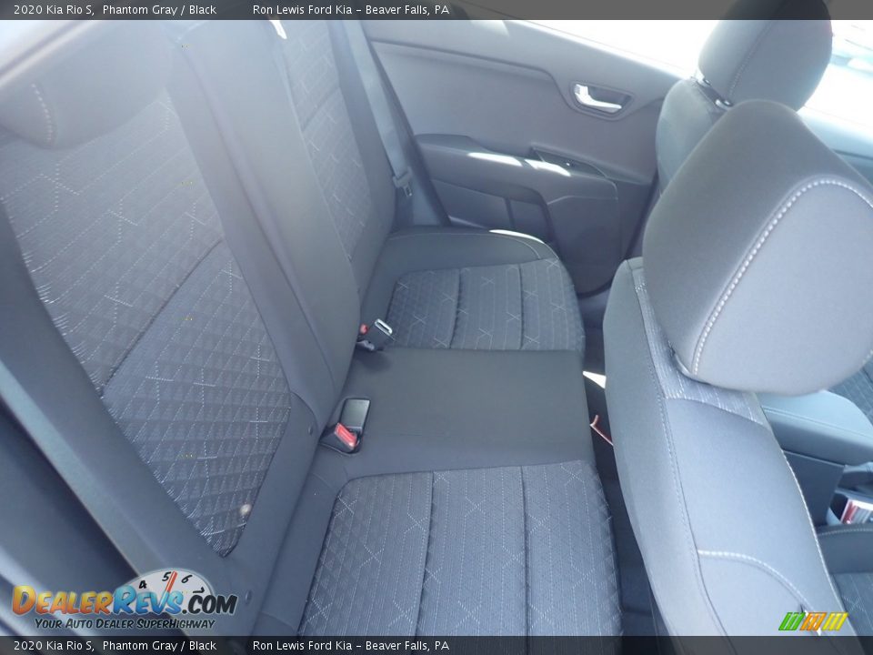 2020 Kia Rio S Phantom Gray / Black Photo #10
