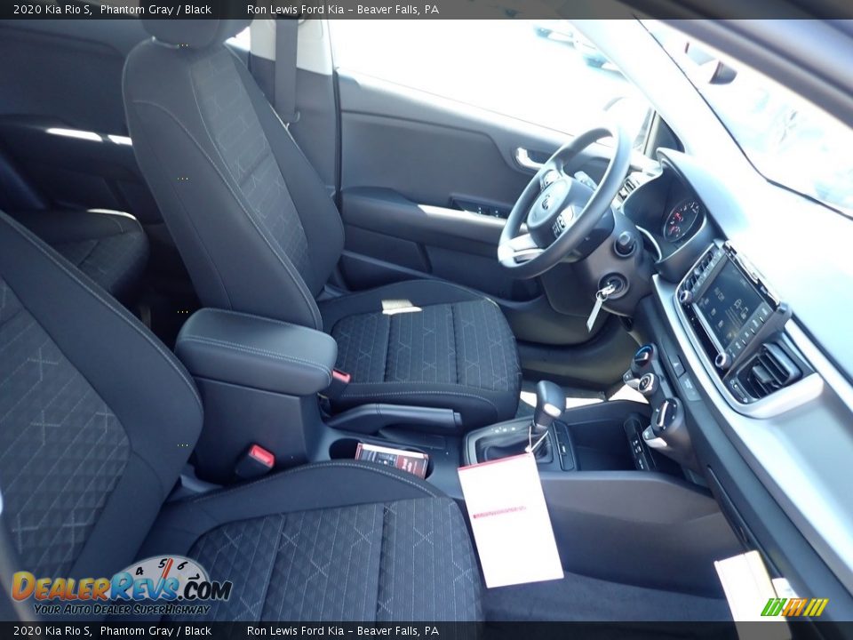 2020 Kia Rio S Phantom Gray / Black Photo #11