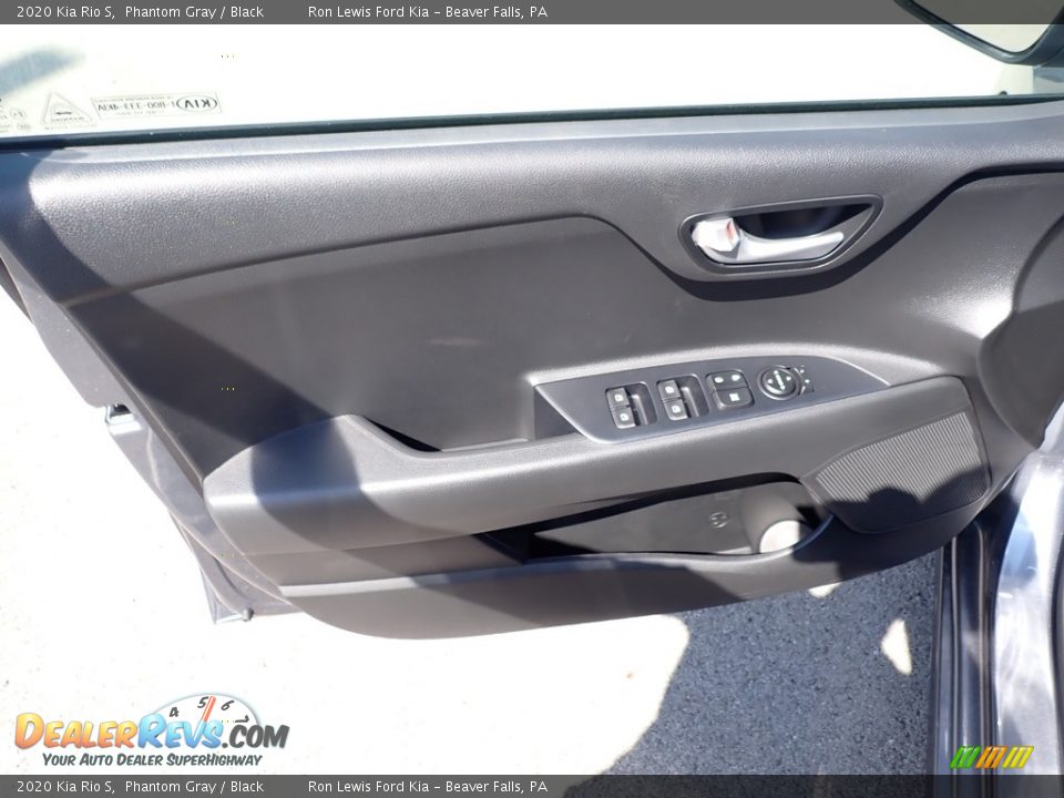 2020 Kia Rio S Phantom Gray / Black Photo #12