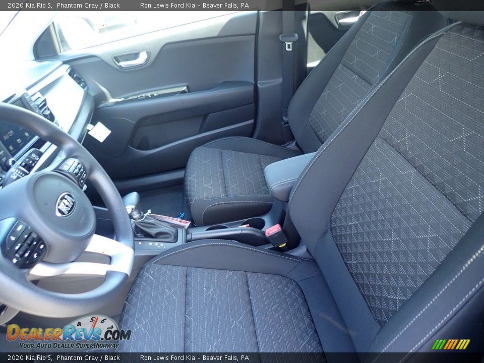 2020 Kia Rio S Phantom Gray / Black Photo #13