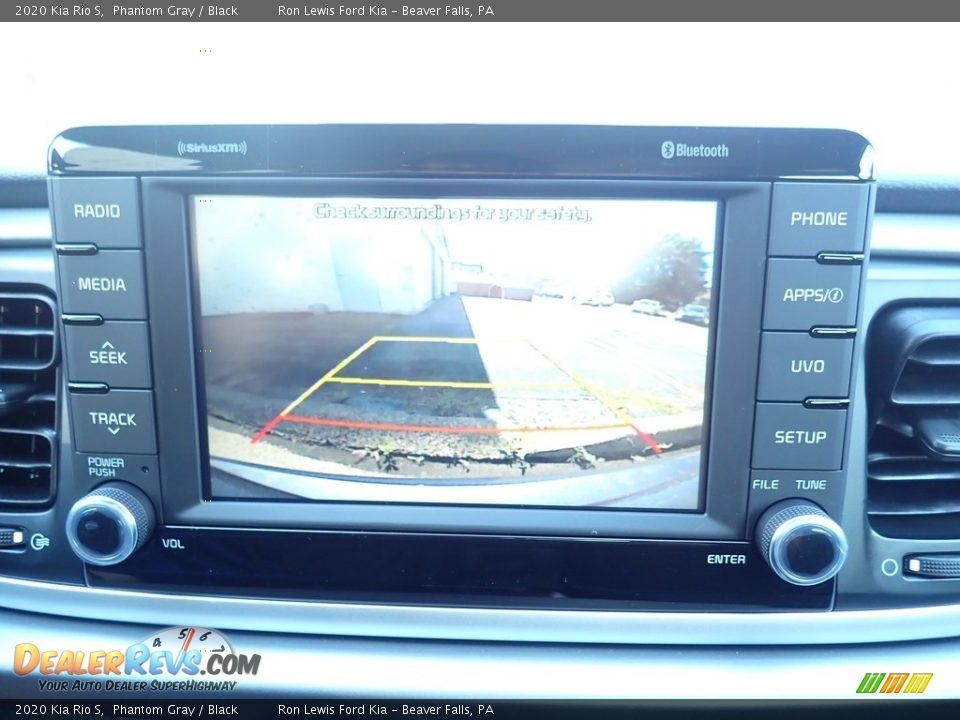 2020 Kia Rio S Phantom Gray / Black Photo #16