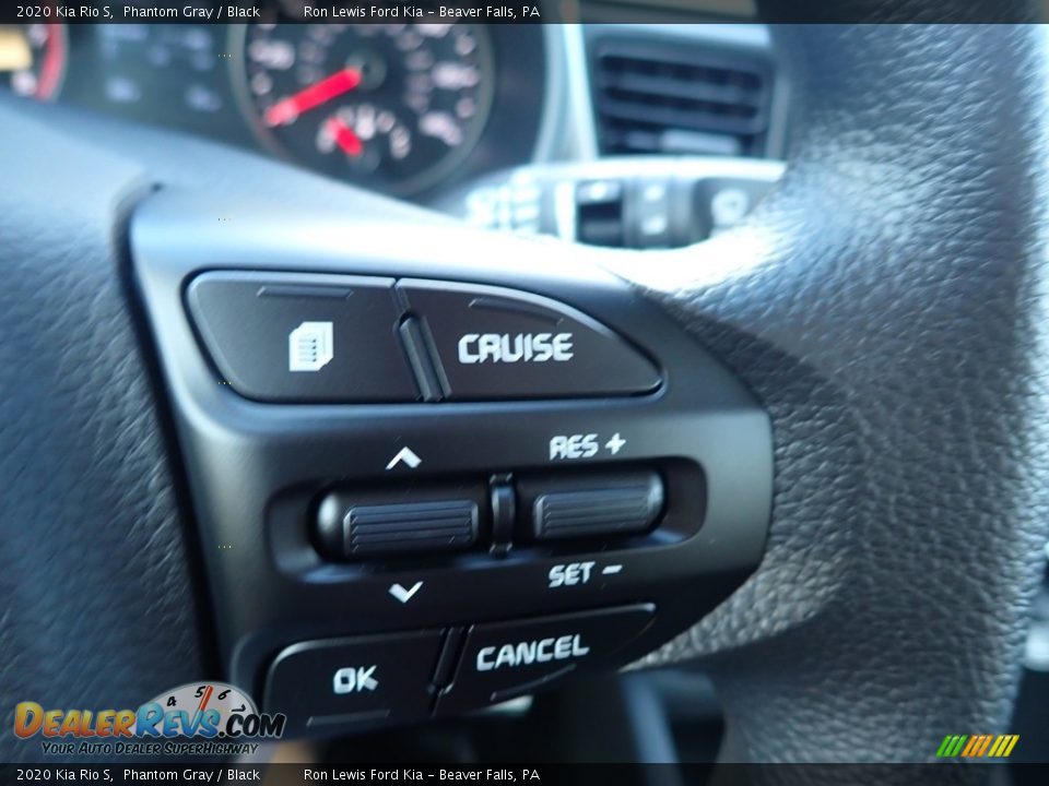 2020 Kia Rio S Phantom Gray / Black Photo #17