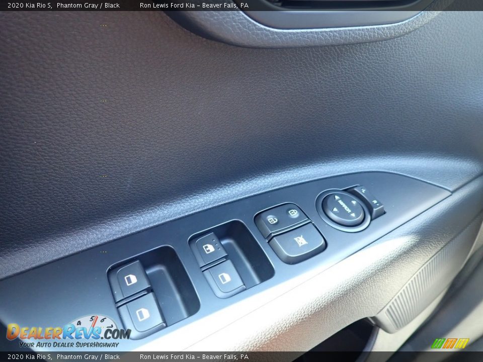 2020 Kia Rio S Phantom Gray / Black Photo #20