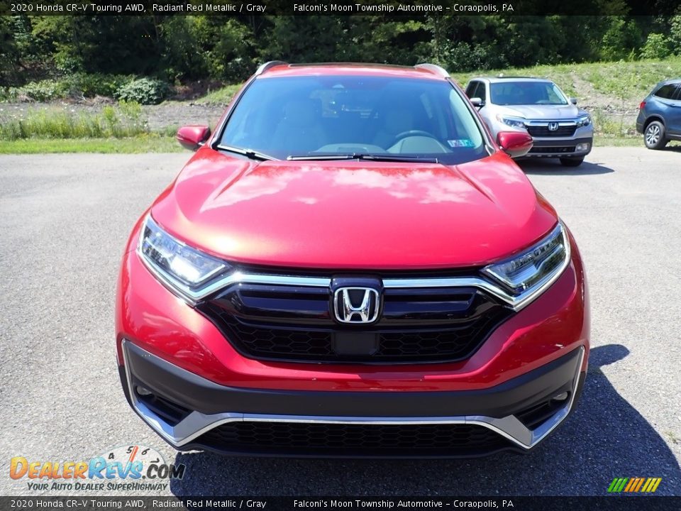 2020 Honda CR-V Touring AWD Radiant Red Metallic / Gray Photo #6